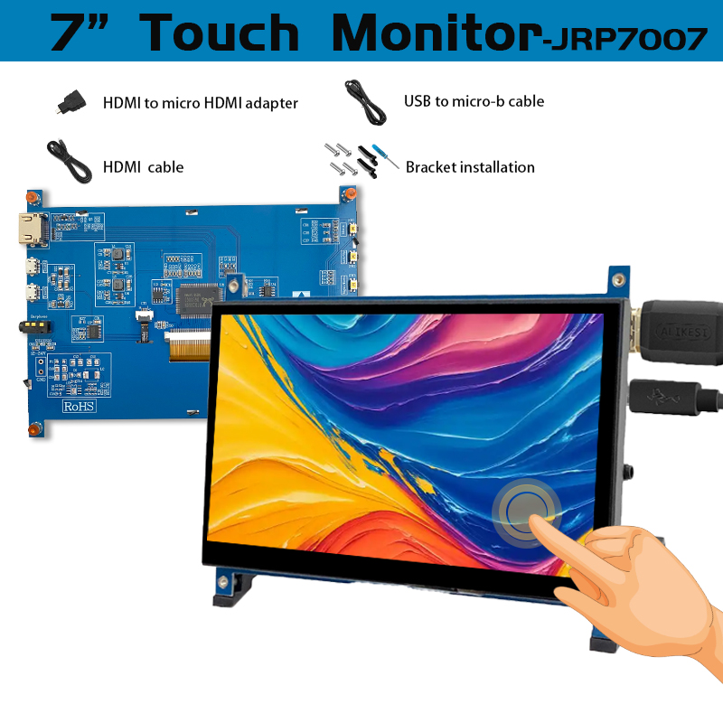 Raspberry Pi 4 - IPS 7 Cal ekran AIDA64 wyświetlacz