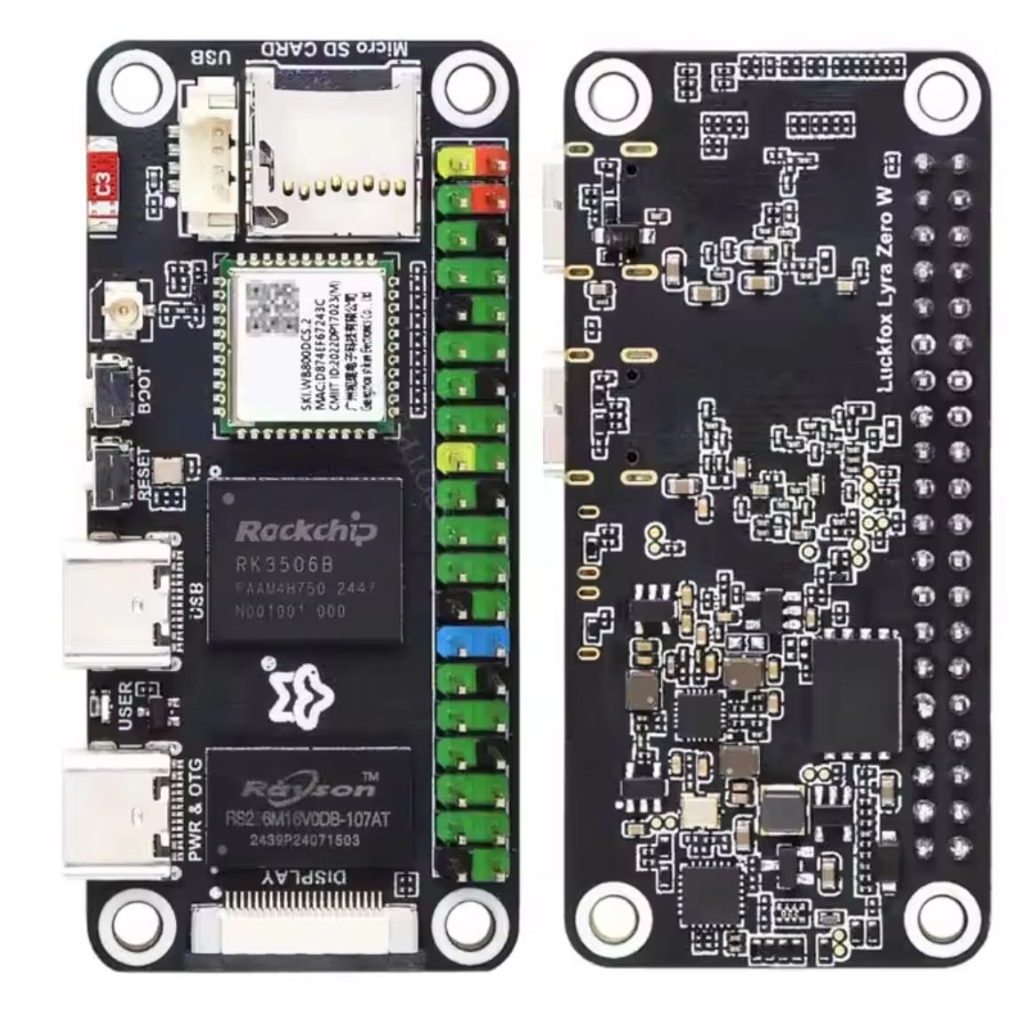 Pi Zero - Płytka Luckfox Lyra Zero W RK3506B
