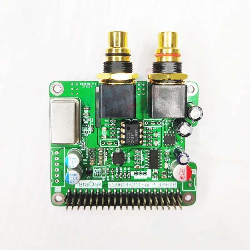 Raspberry Pi 4 - Karta rozszerzeń do odtwarzania cyfrowego Raspberry