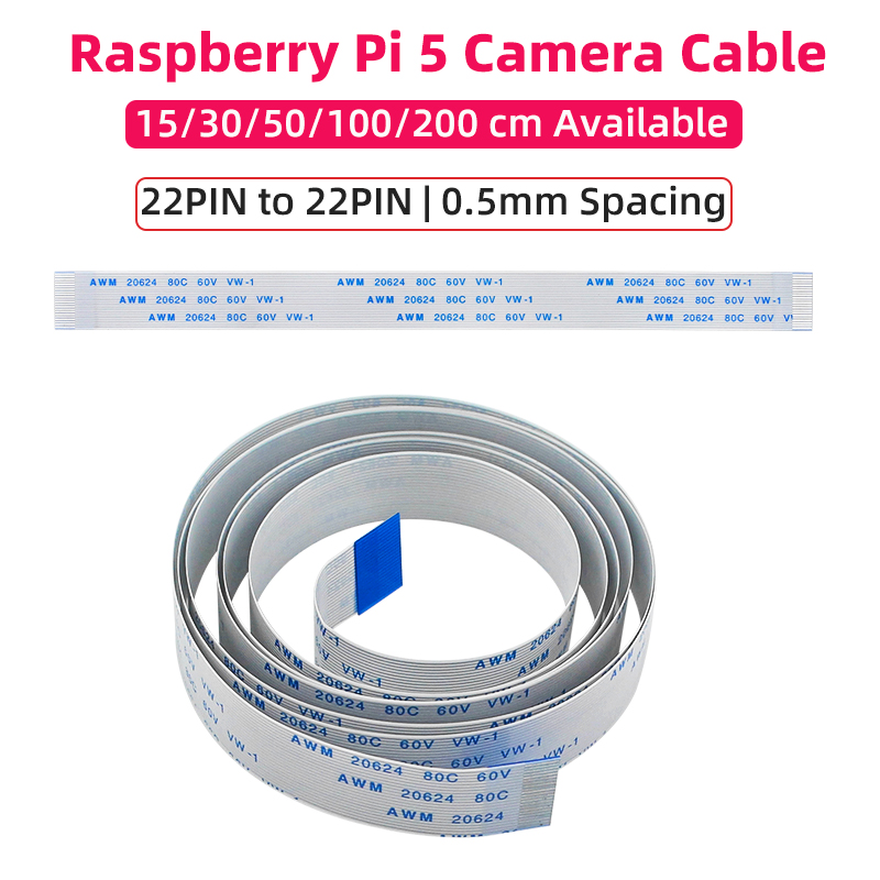 Pi Camera Cable - Kabel kamery Raspberry Pi 5 22-pinowy