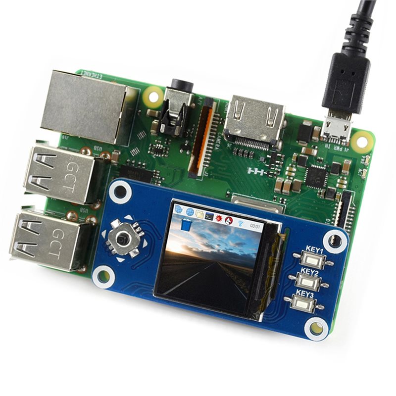 HAT dla Raspberry Pi z 1,3-cal – Pi Display recenzja i cena