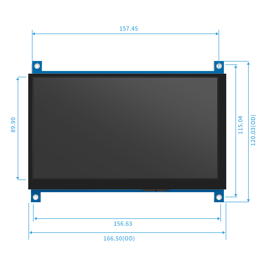 IPS 7 Cal ekran AIDA64 wyświet – Raspberry Pi 4 recenzja i cena