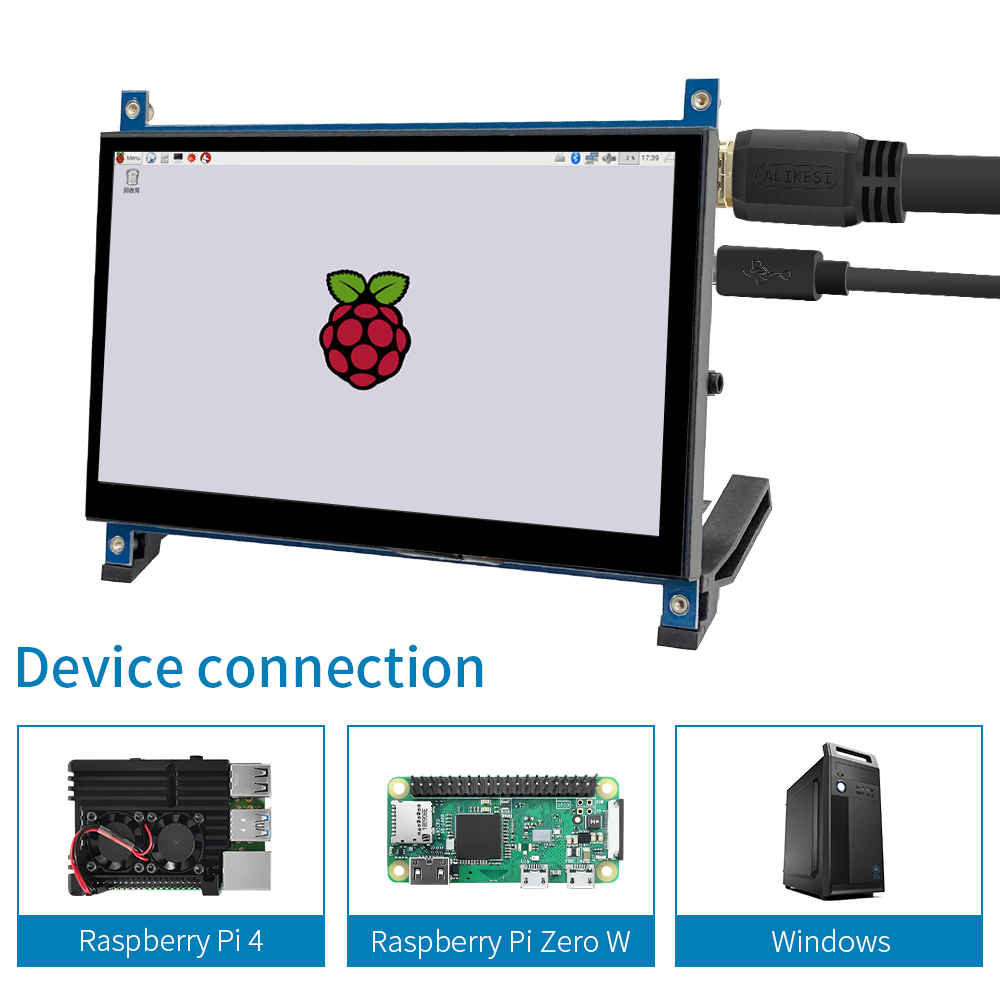 IPS 7 Cal ekran AIDA64 wyświet – Raspberry Pi 4 recenzja i cena