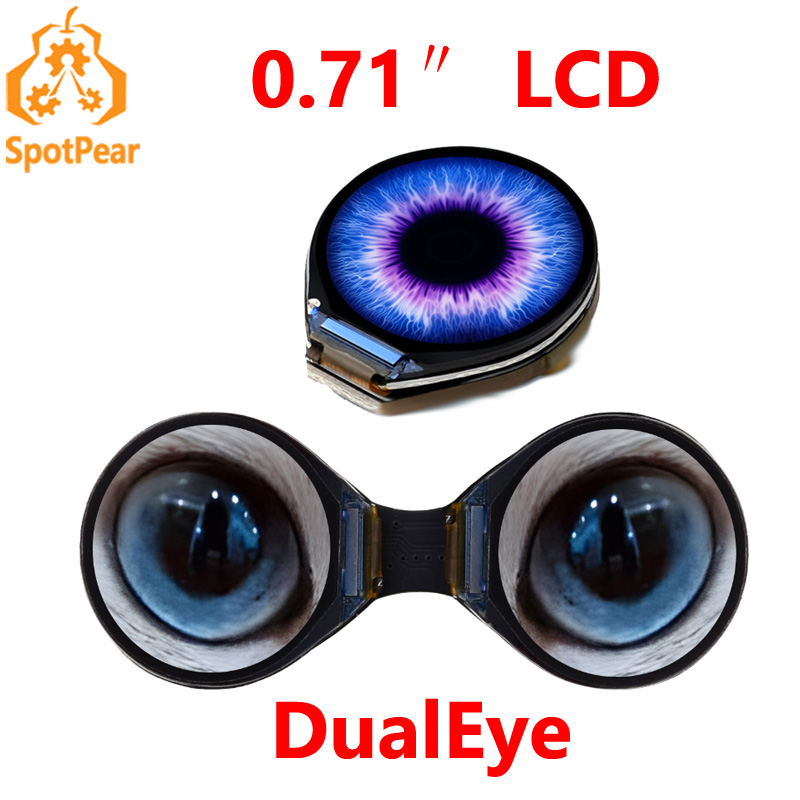 Waveshare 0.71inch Double Eye  – Pi Display recenzja i cena