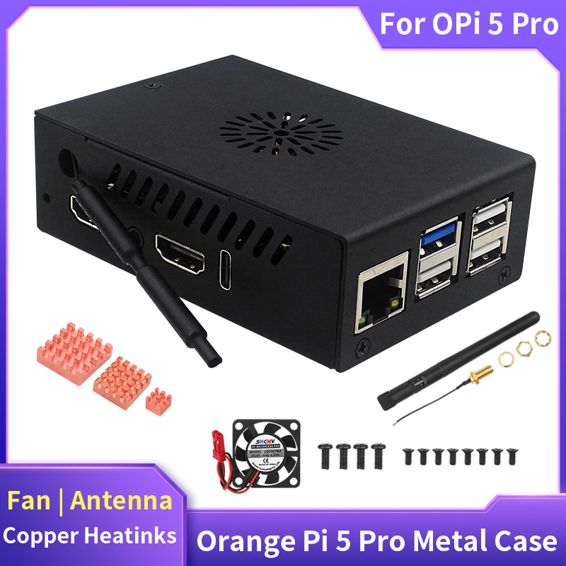 Obudowa Orange Pi 5 Pro Metalo – Pi Power Supply recenzja i cena
