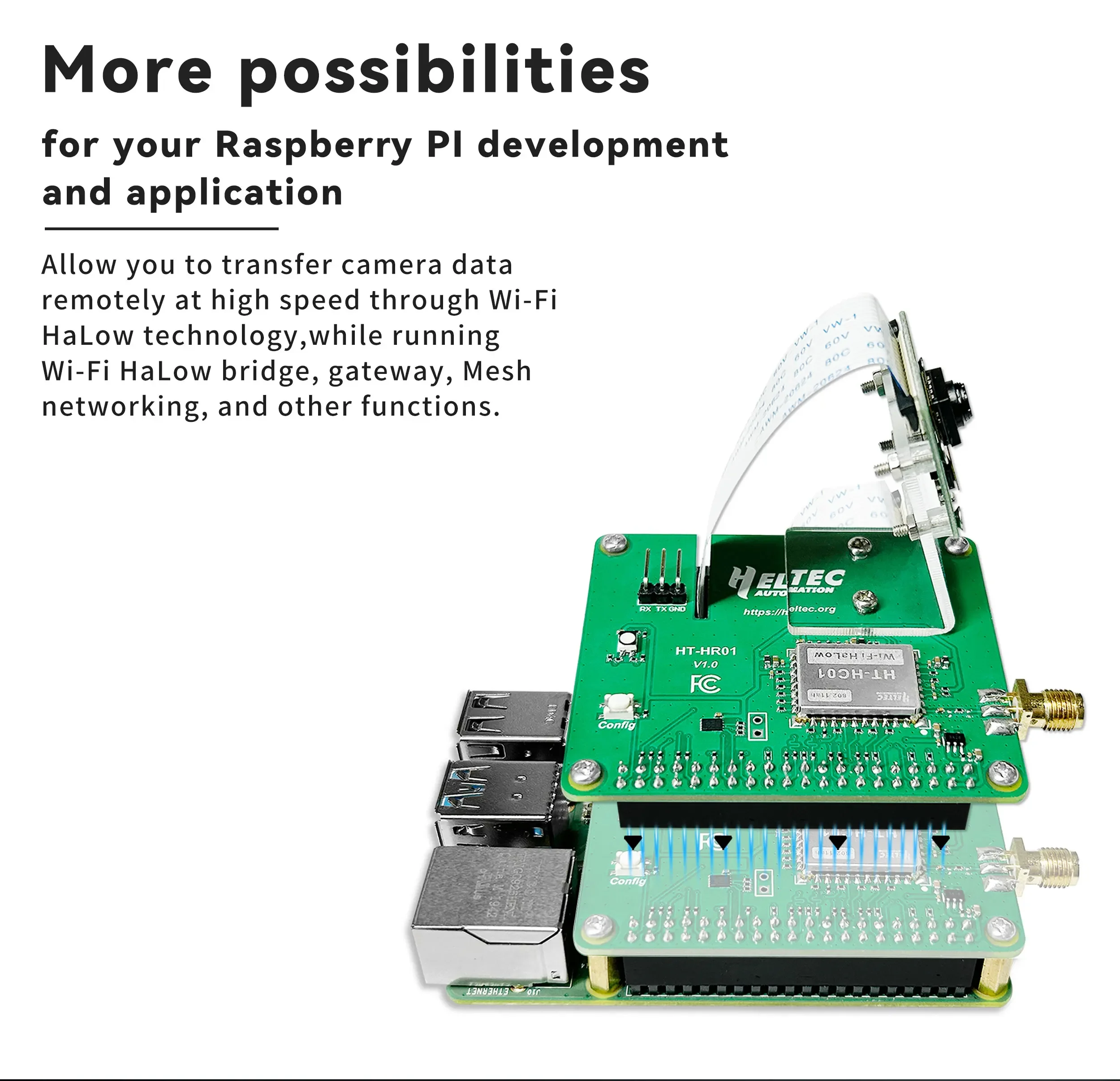 Heltec Pi-CamLow HR01 – moduł  – Pi Camera Module recenzja i cena