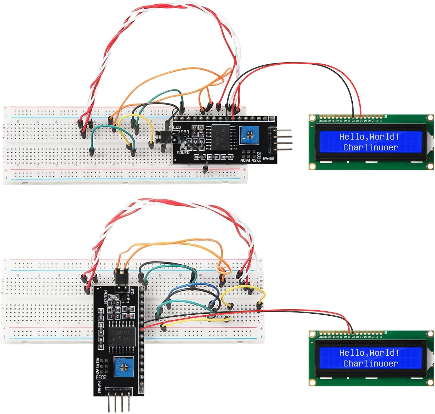 1 zestaw wyświetlacza LCD 1602 – Pi Display recenzja i cena