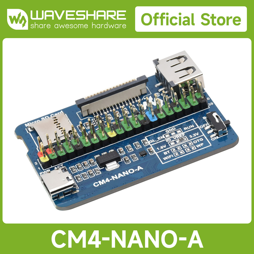 Płytka bazowa Waveshare Nano ( – Raspberry Pi 4 recenzja i cena
